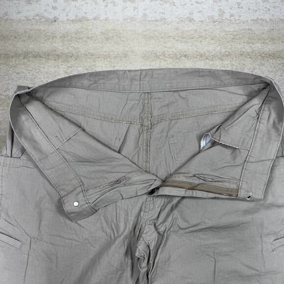 Dickies Carpenter Pants Tan Polyester Light Weight Baggy Fit Black Label Work - Picture 4 of 4